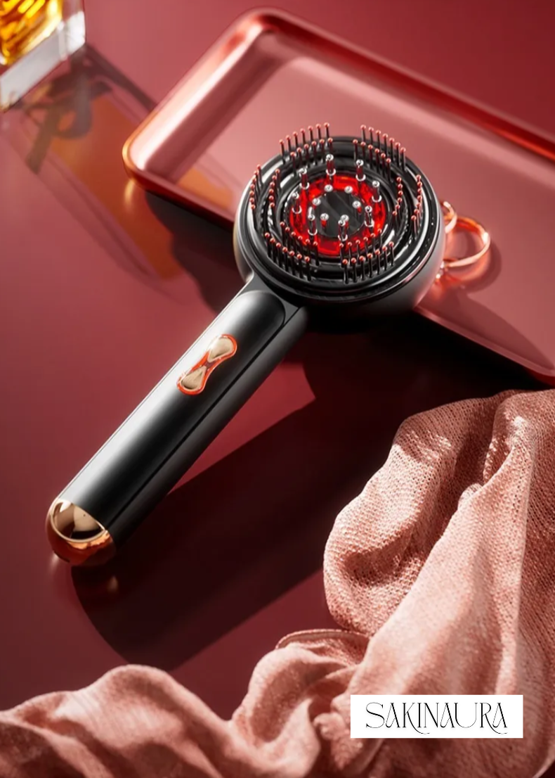 Sakina HairPro - Brosse massante anti-chute et pousse rapide
